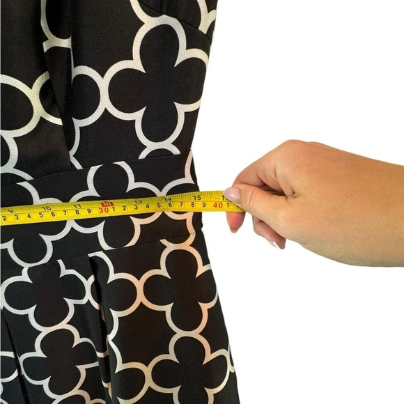 Pink Tartan women’s Cocktail or Wedding Dress size 6 with pockets - Picture 9 of 11